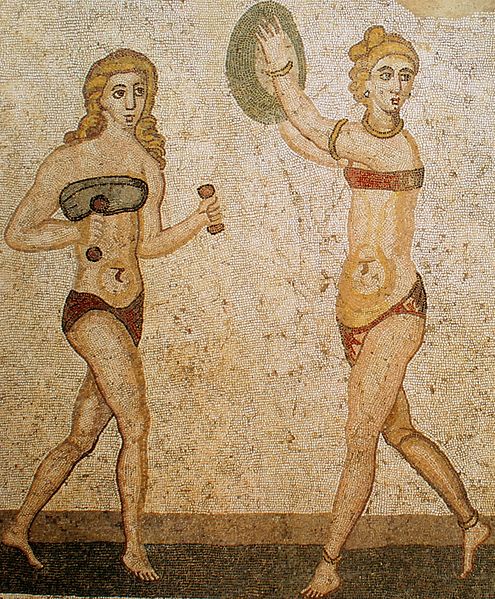 Mosaïque des bikinis