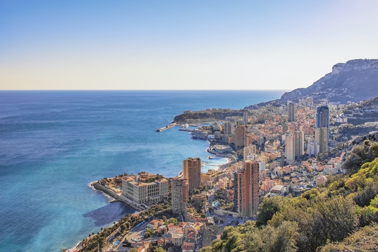 Monaco on the French Riviera