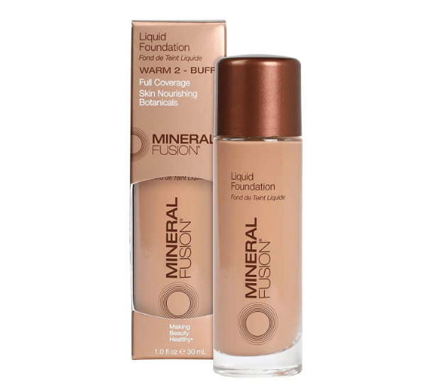 a bottle of Mineral Fusion Liquid Foundation