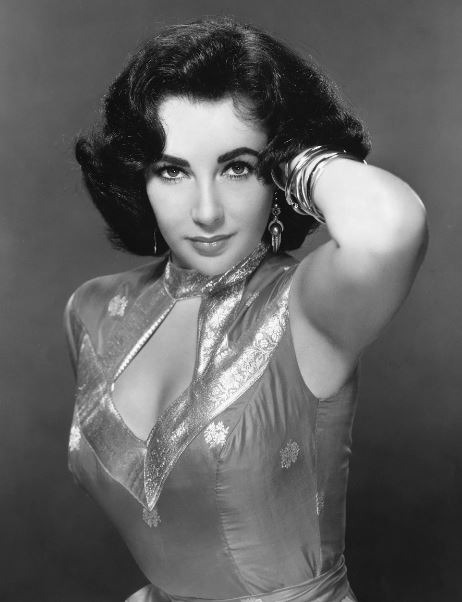 Elizabeth Taylor in a publicity photo by MGM, circa the late 1950s