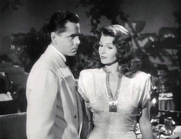Glenn Ford and Rita Hayworth as Gilda in the trailer for the film Gilda