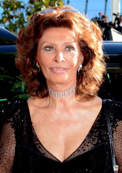 Sophia Loren at the 2014 Cannes Film Festival