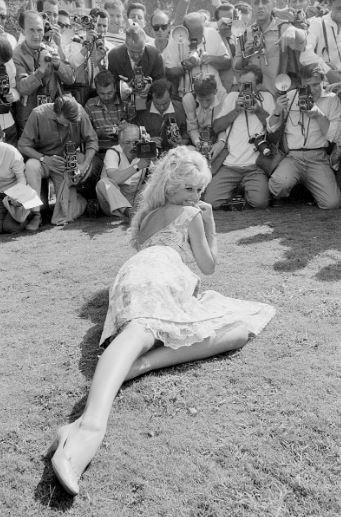 Bardot during 1958 Venice Film Festival