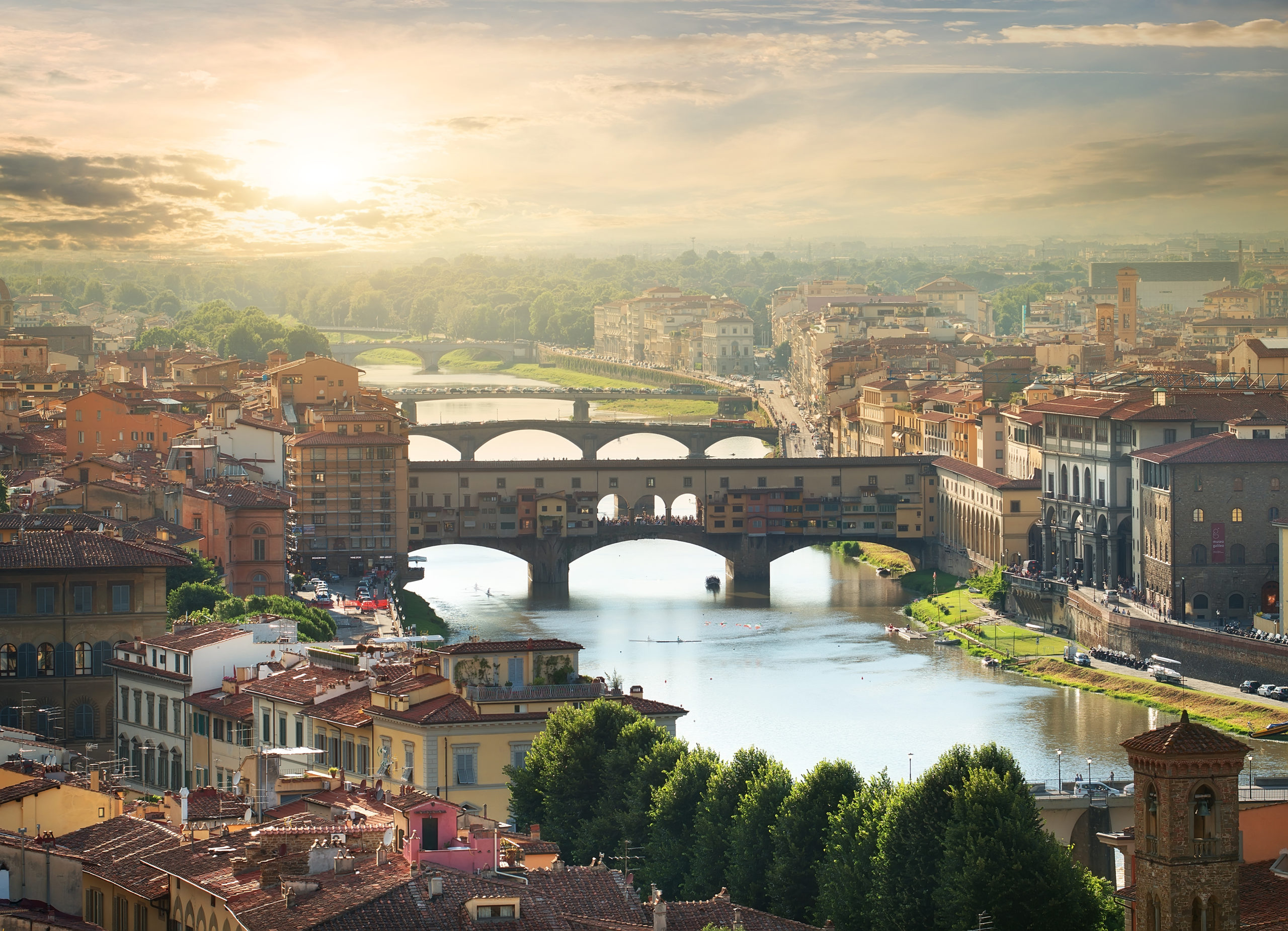 Bridges of Florence, Italy